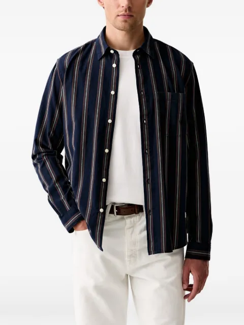 Marc O'Polo chemise à rayures verticales et à poche poitrine