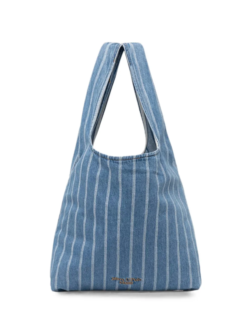 Marc O'polo Striped Tote Bag In Blue