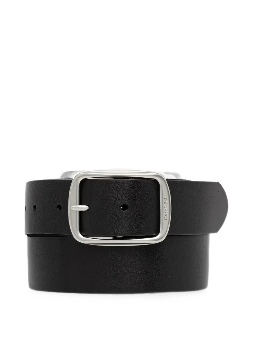 Marc O'Polo Arina buckle-fastening leather belt - Nero