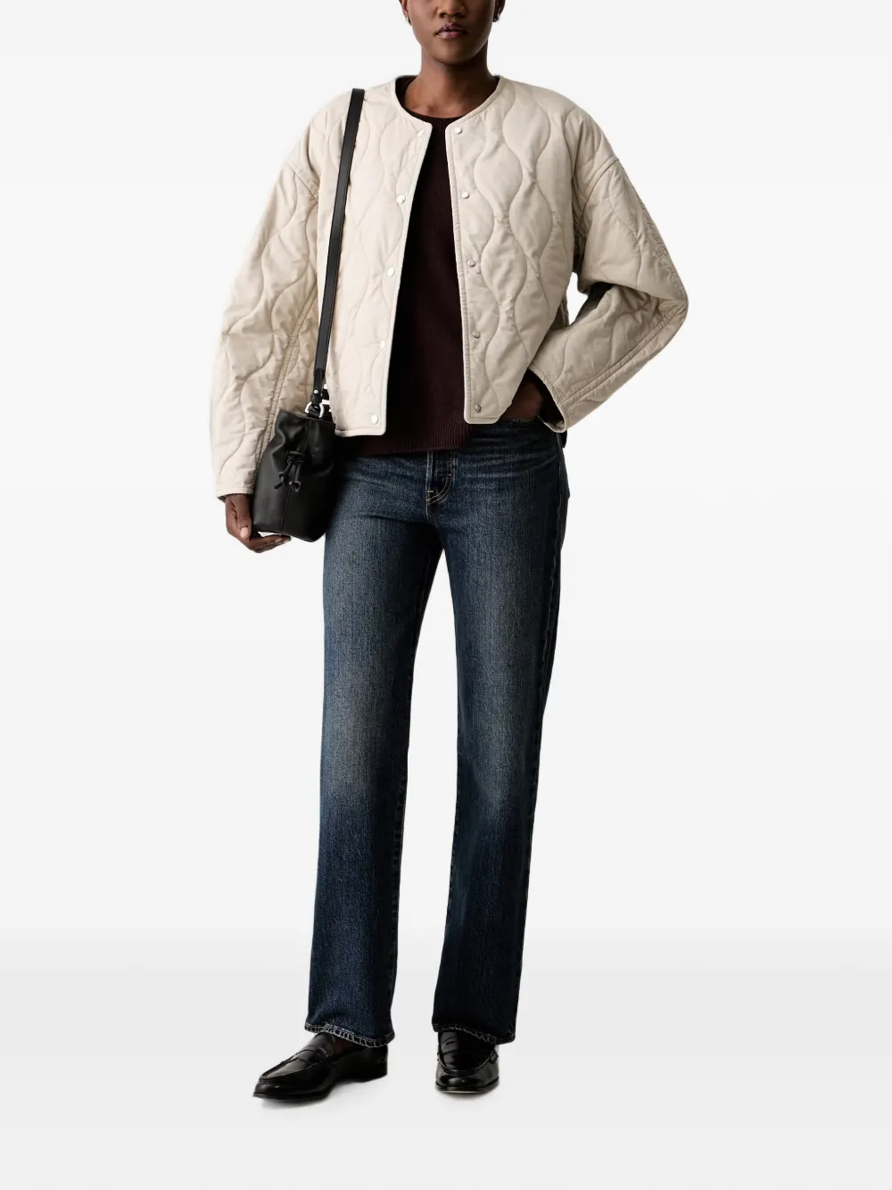 Marc O'Polo Gewatteerd jack Beige