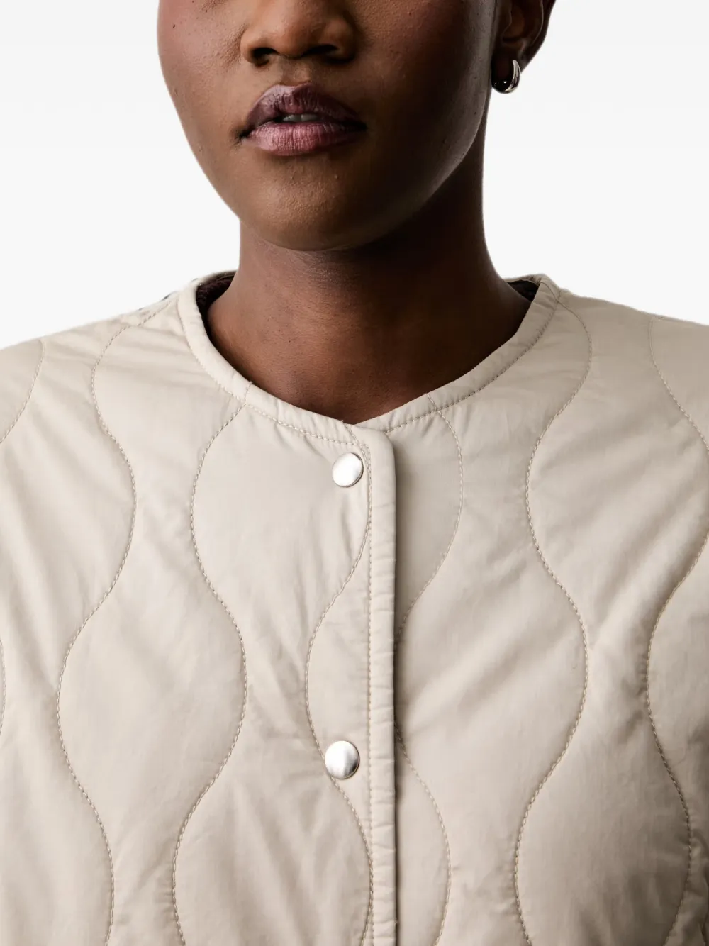 Marc O'Polo Gewatteerd jack Beige