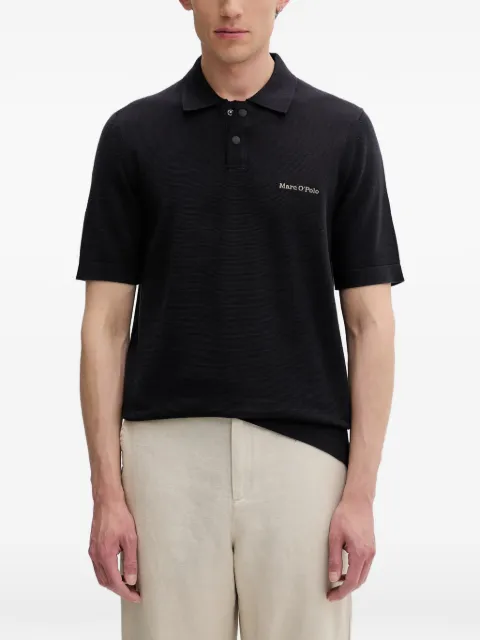 Marc O'Polo logo-embroidered polo shirt