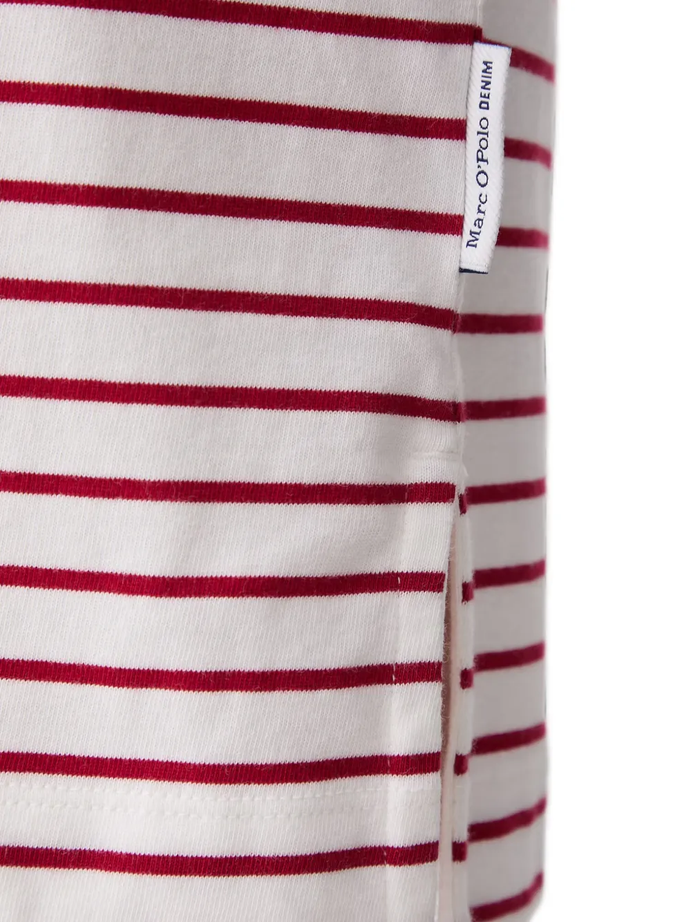 Marc O'Polo Gestreepte mini-jurk Wit