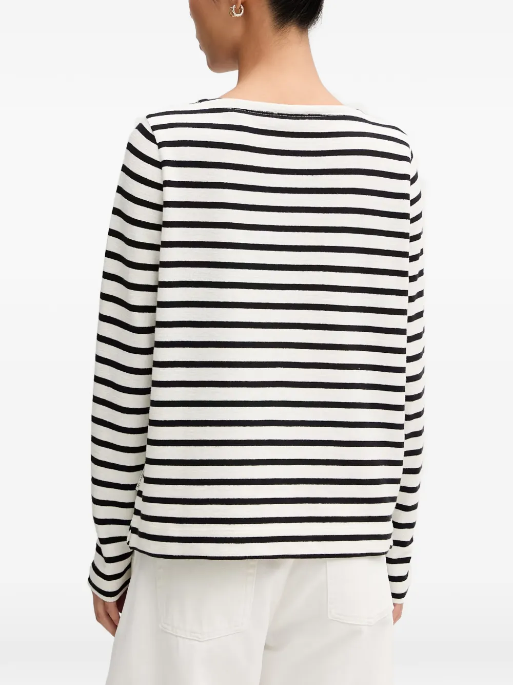 Marc O'Polo T-shirt met lange mouwen Wit