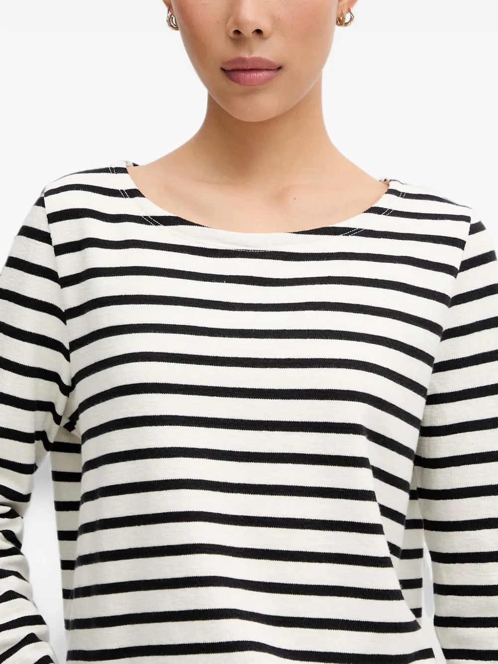 Marc O'Polo T-shirt met lange mouwen Wit