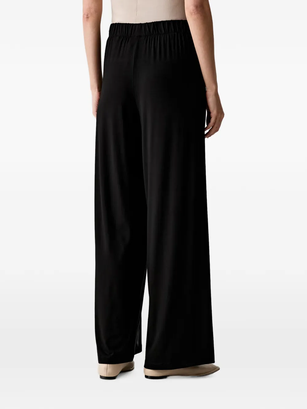 Marc O'Polo Broek met elastische taille Zwart