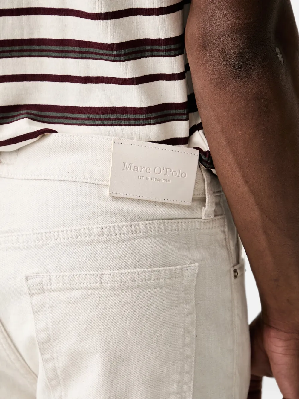 Marc O'Polo Straight jeans Beige