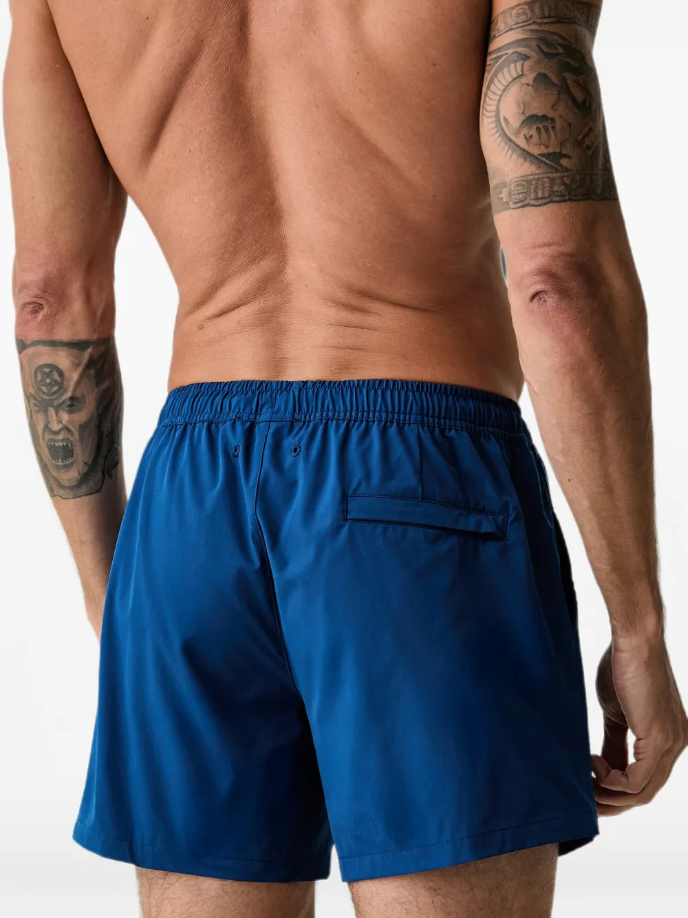 Marc O'Polo Zwembroek met trekkoord Blauw