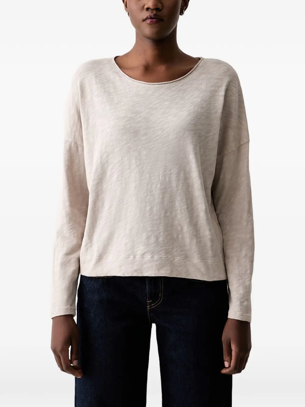 Marc O'Polo long-sleeve T-shirt - Nude