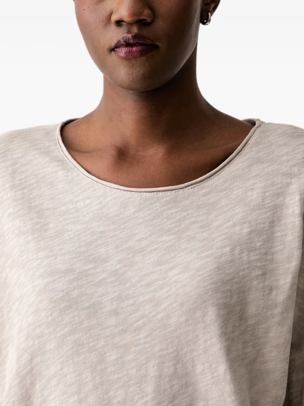 Marc O'Polo T-shirt met lange mouwen Beige