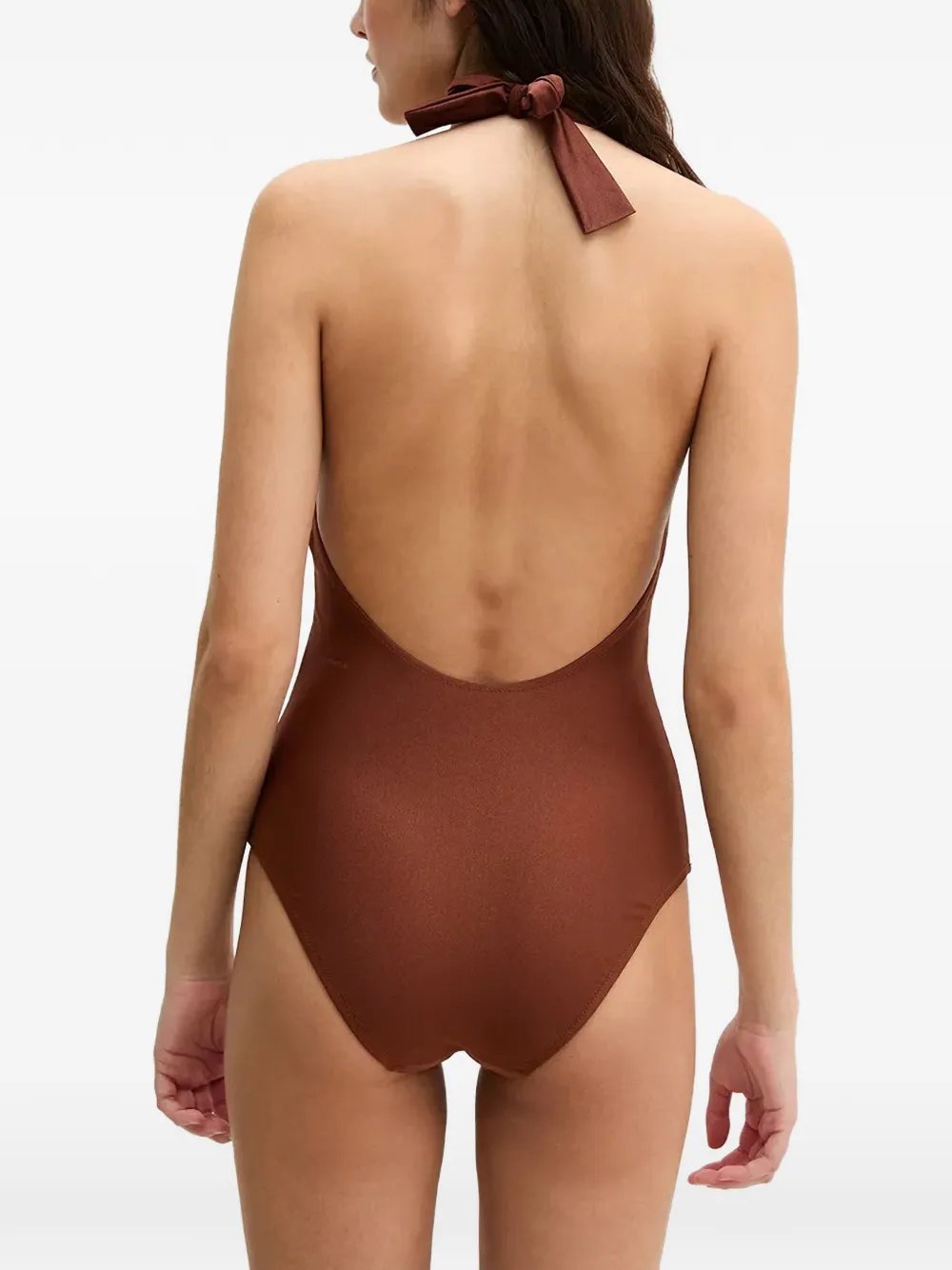 Marc O'Polo scoop-back swimsuit Bruin