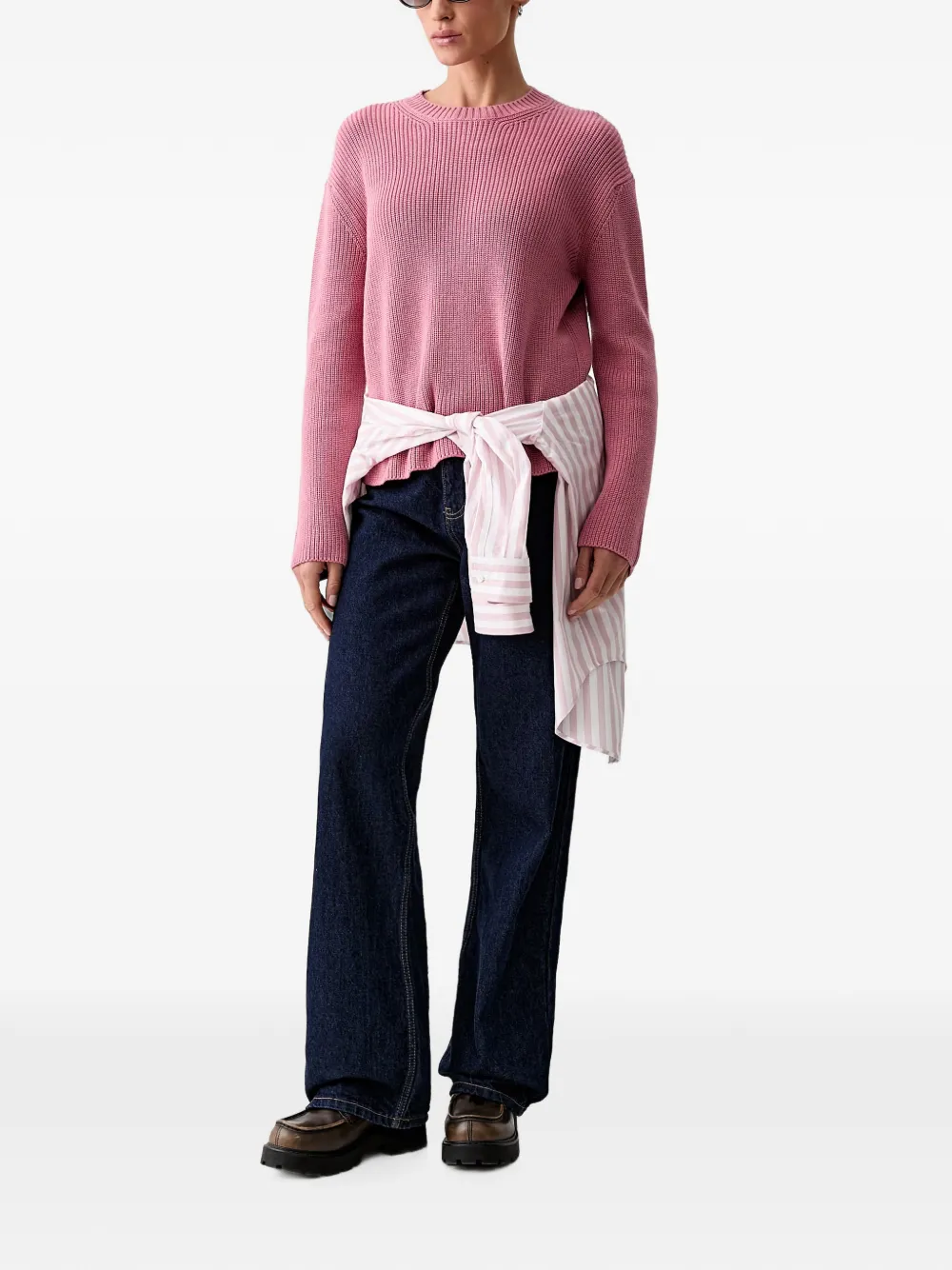 Marc O'Polo Trui met lange mouwen Roze