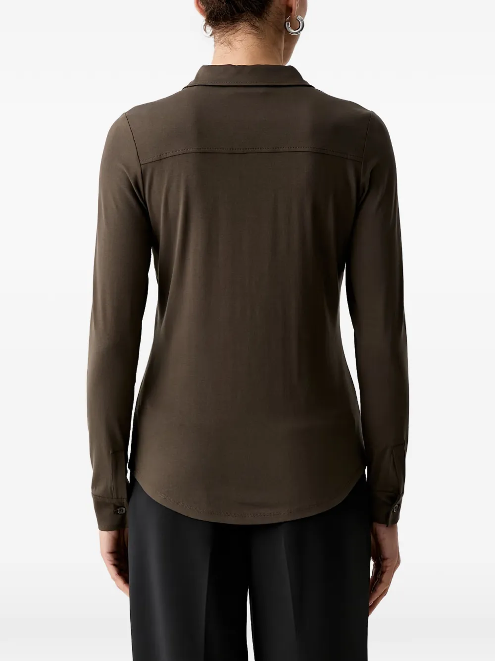 Marc O'Polo Button-up overhemd Bruin