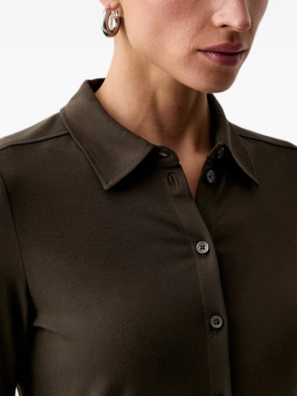 Marc O'Polo Button-up overhemd Bruin