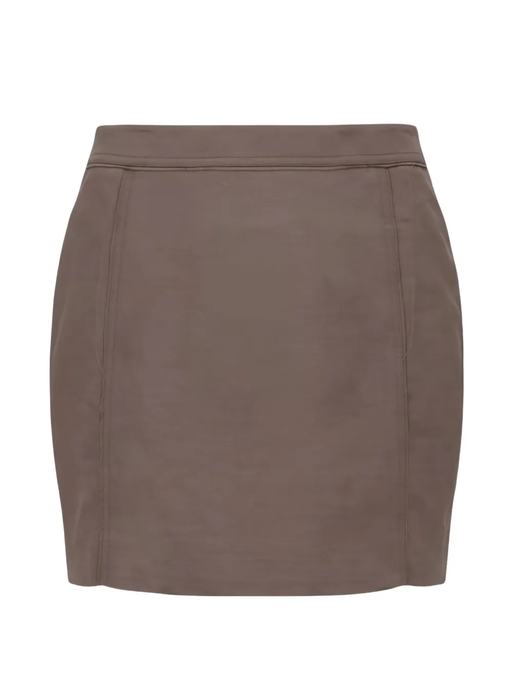 Tom Ford Tailored Mini Skirt In Brown