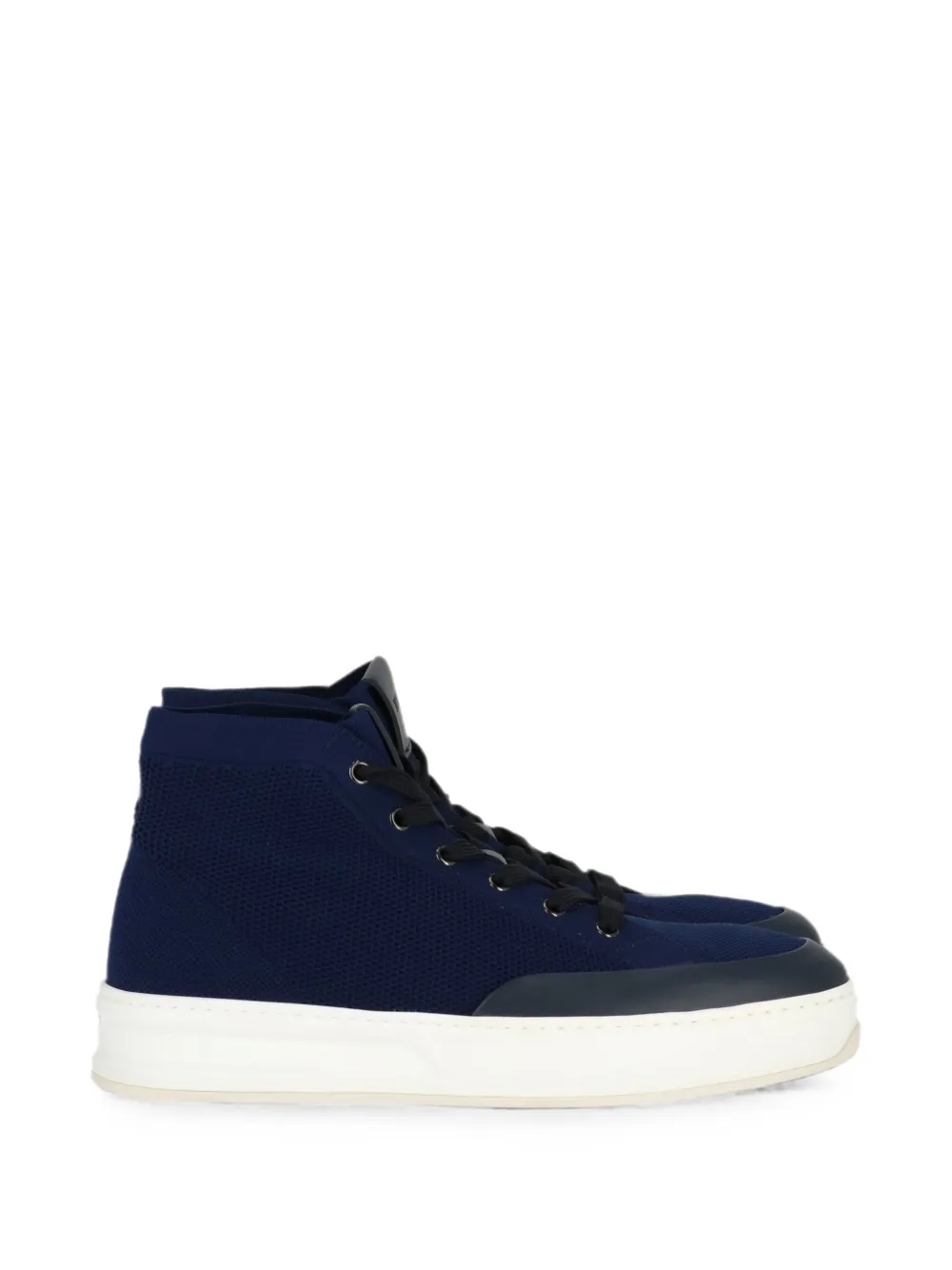 Tod's high-top panelled sneakers Blauw