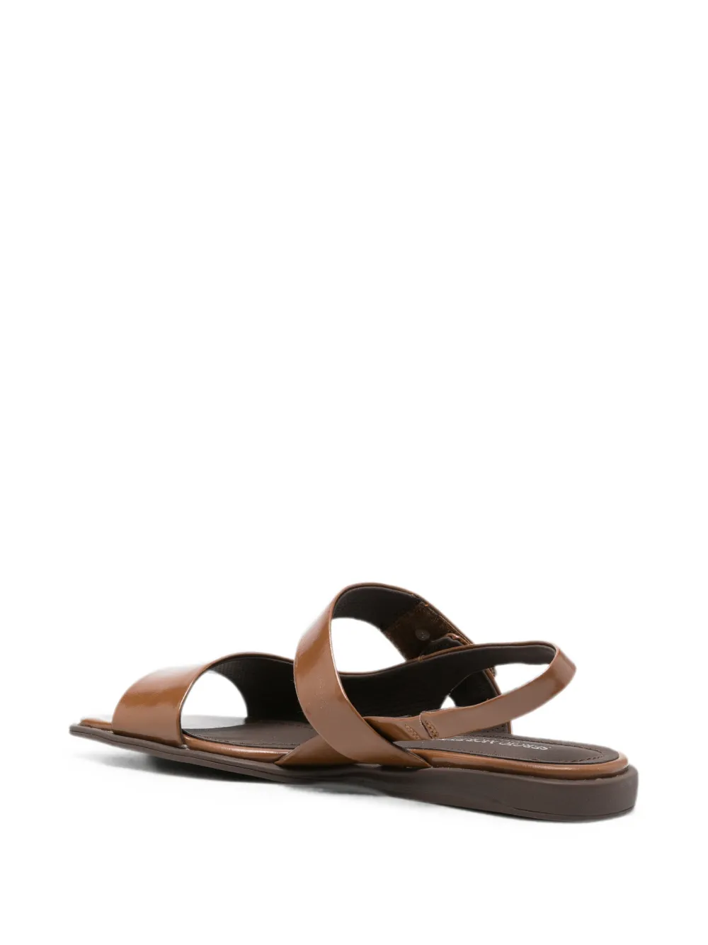 SERGIO MORETTI FIRENZE gold-tone hardware slingback sandals Bruin
