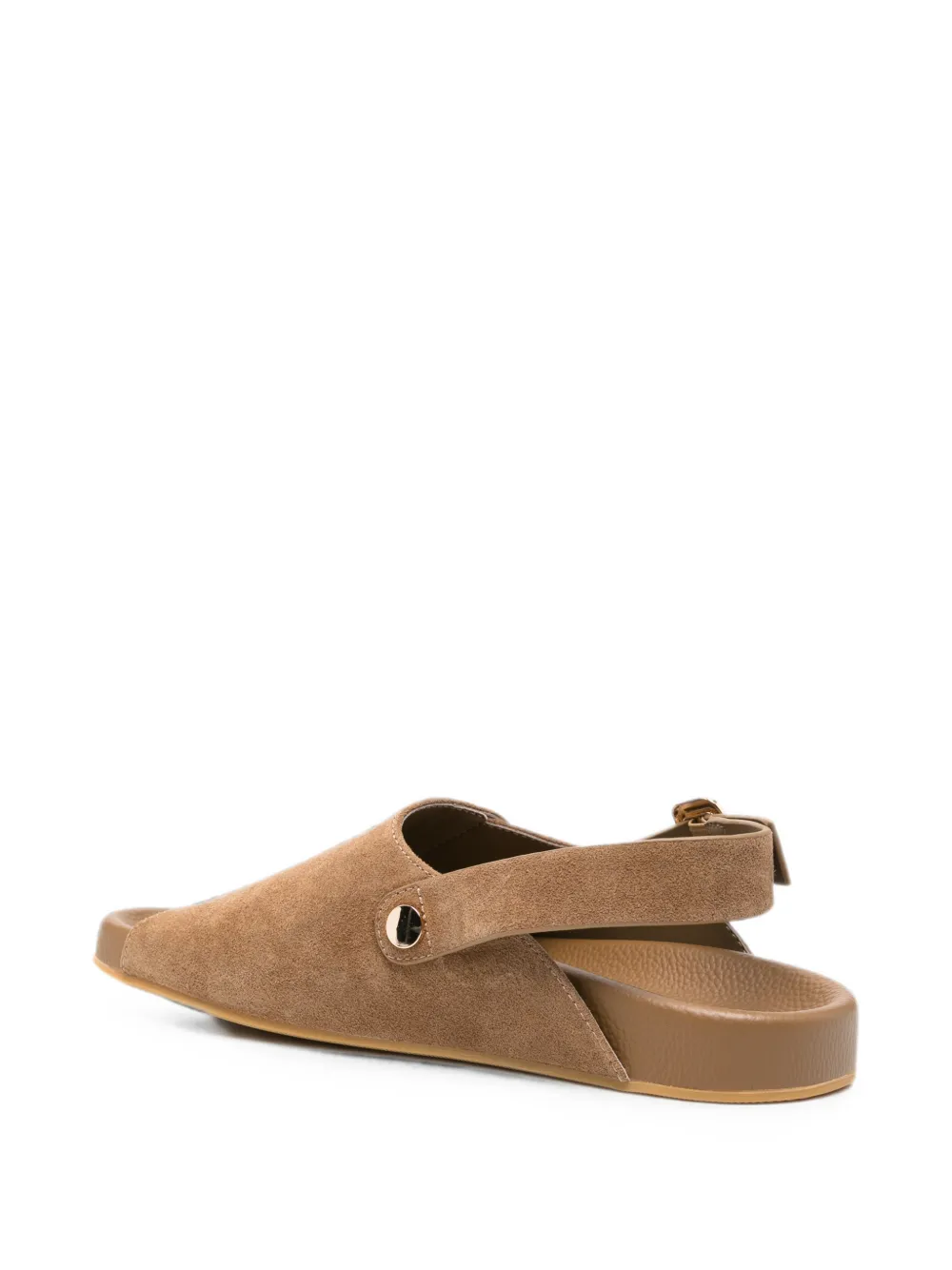 SERGIO MORETTI FIRENZE buckle-fastening slingback sandals Bruin