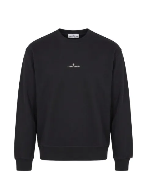 Stone Island sudadera con logo estampado