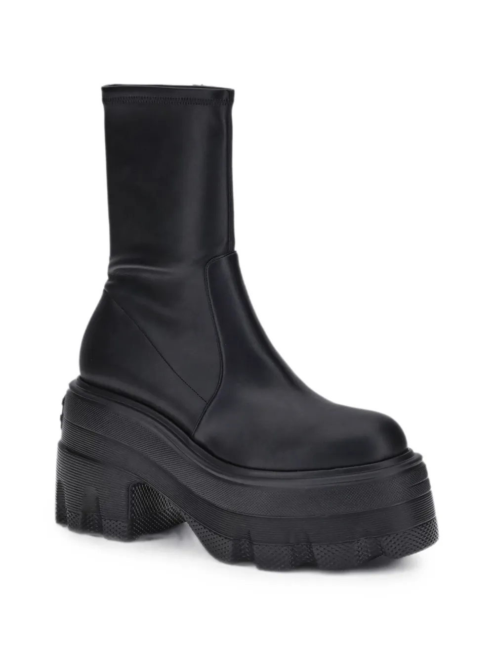 Casadei Maxxxi platform ankle boots Zwart