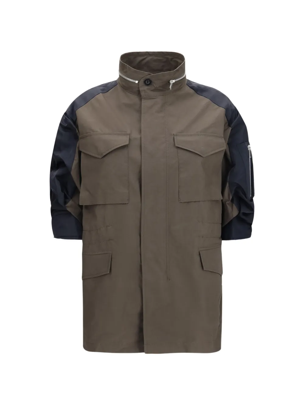 sacai flap-pockets jacket - Green