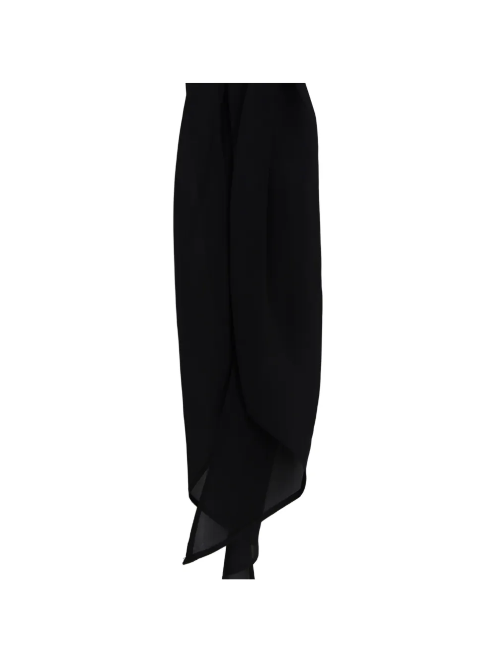sacai Popeline blouse met sjaal Wit