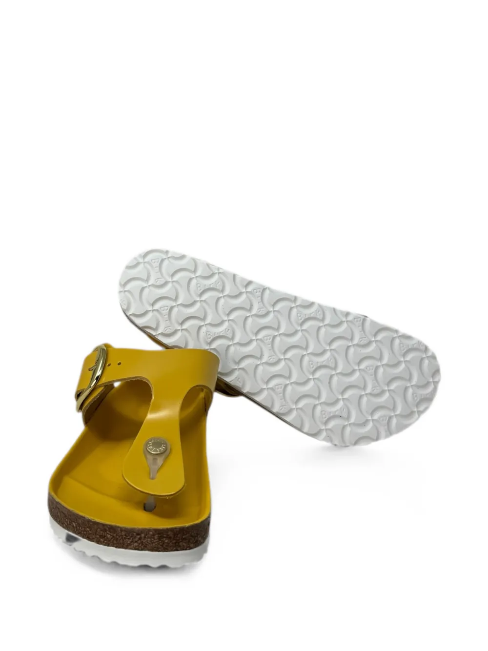 Birkenstock Gizeh Big Buckle sandals Geel