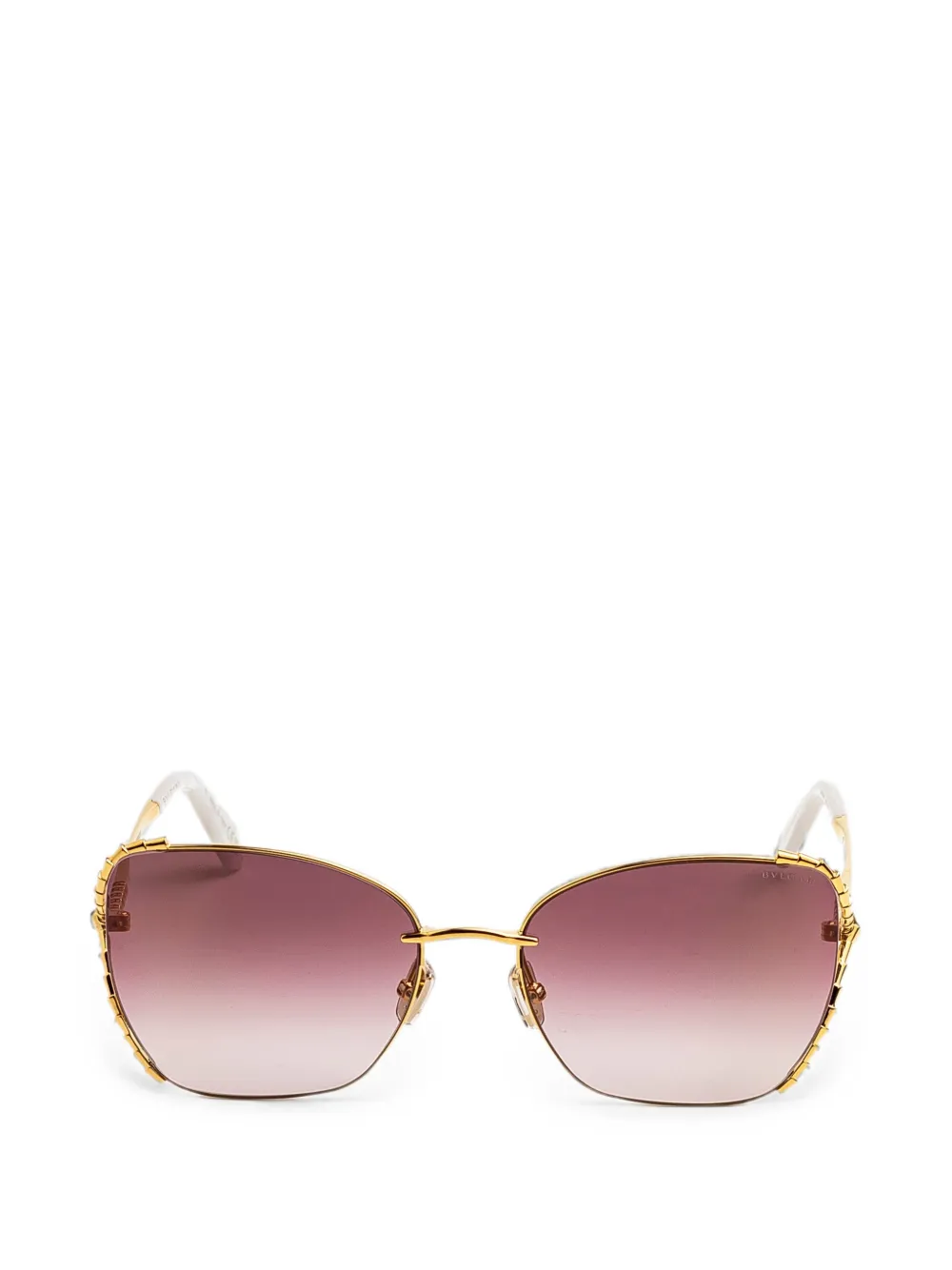 Bvlgari Serpenti Viper cat-eye-frame sunglasses - Oro