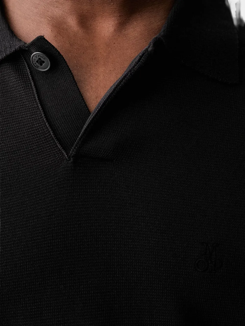 Marc O'Polo Poloshirt met korte mouwen Zwart