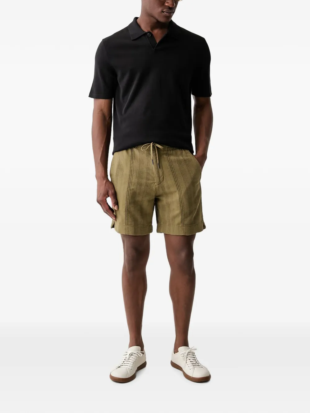 Marc O'Polo Poloshirt met korte mouwen Zwart