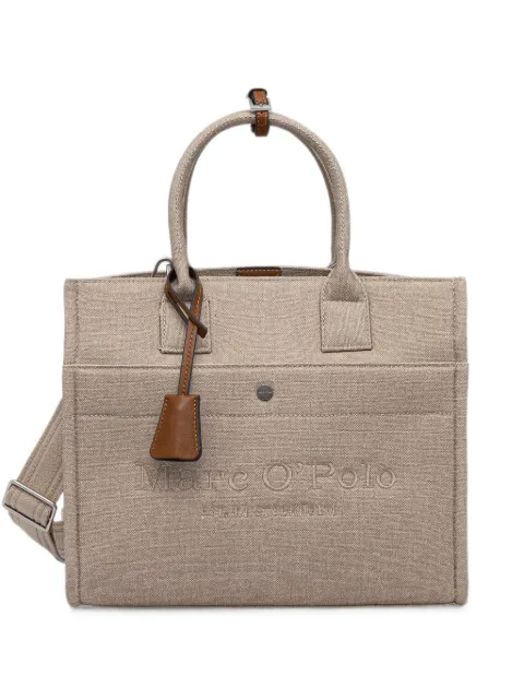 Marc O'Polo tote mediana con logo en relieve