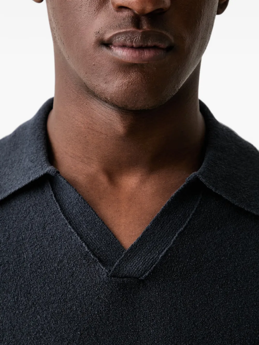 Marc O'Polo T-shirt met polokraag Blauw