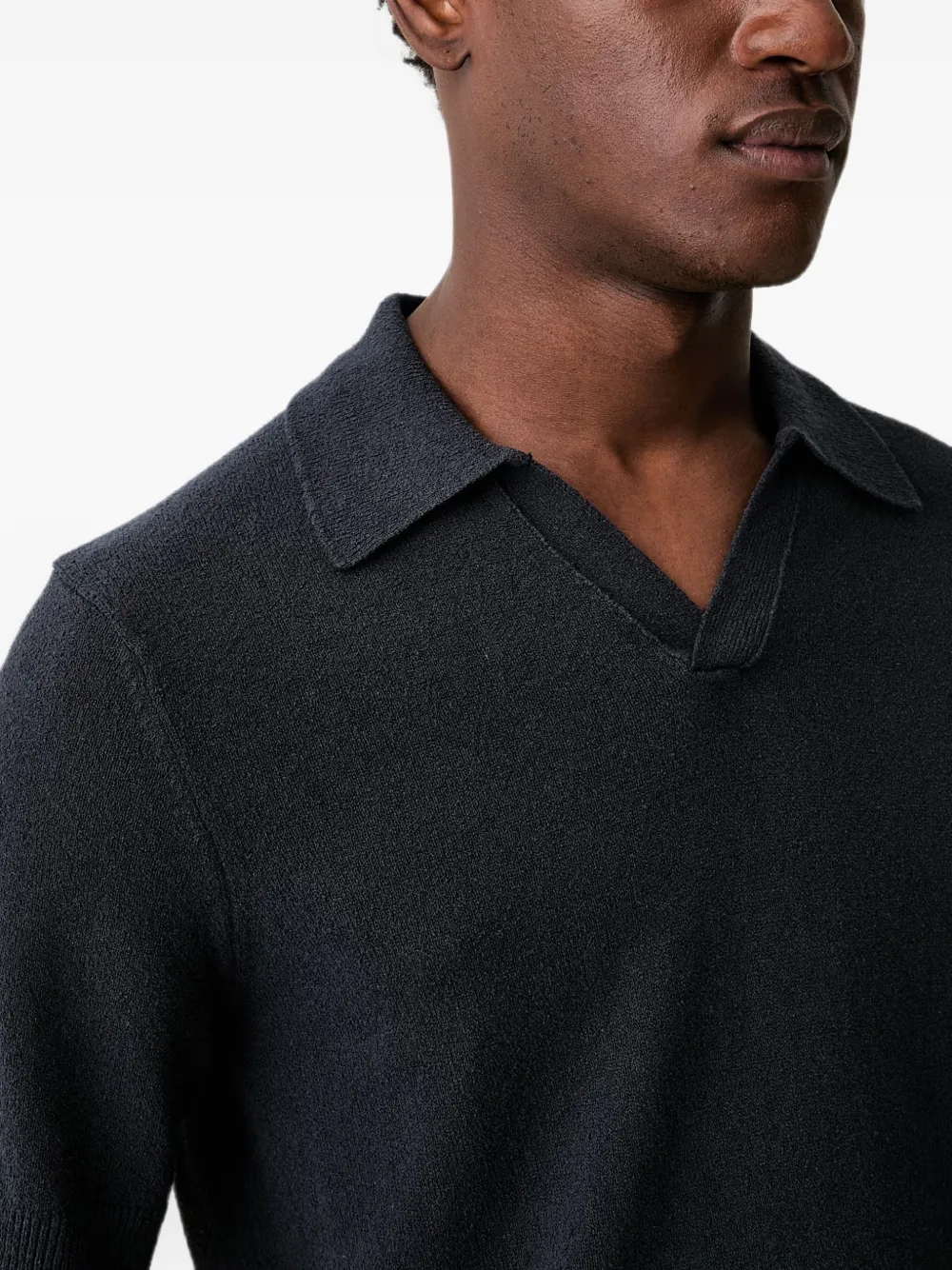 Marc O'Polo T-shirt met polokraag Blauw