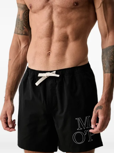Marc O'Polo logo-print swim shorts