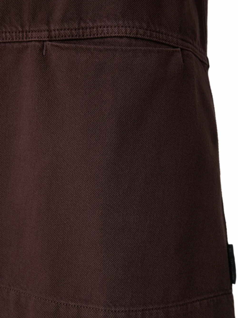 Marc O'Polo Mini-jurk met vierkante hals Bruin