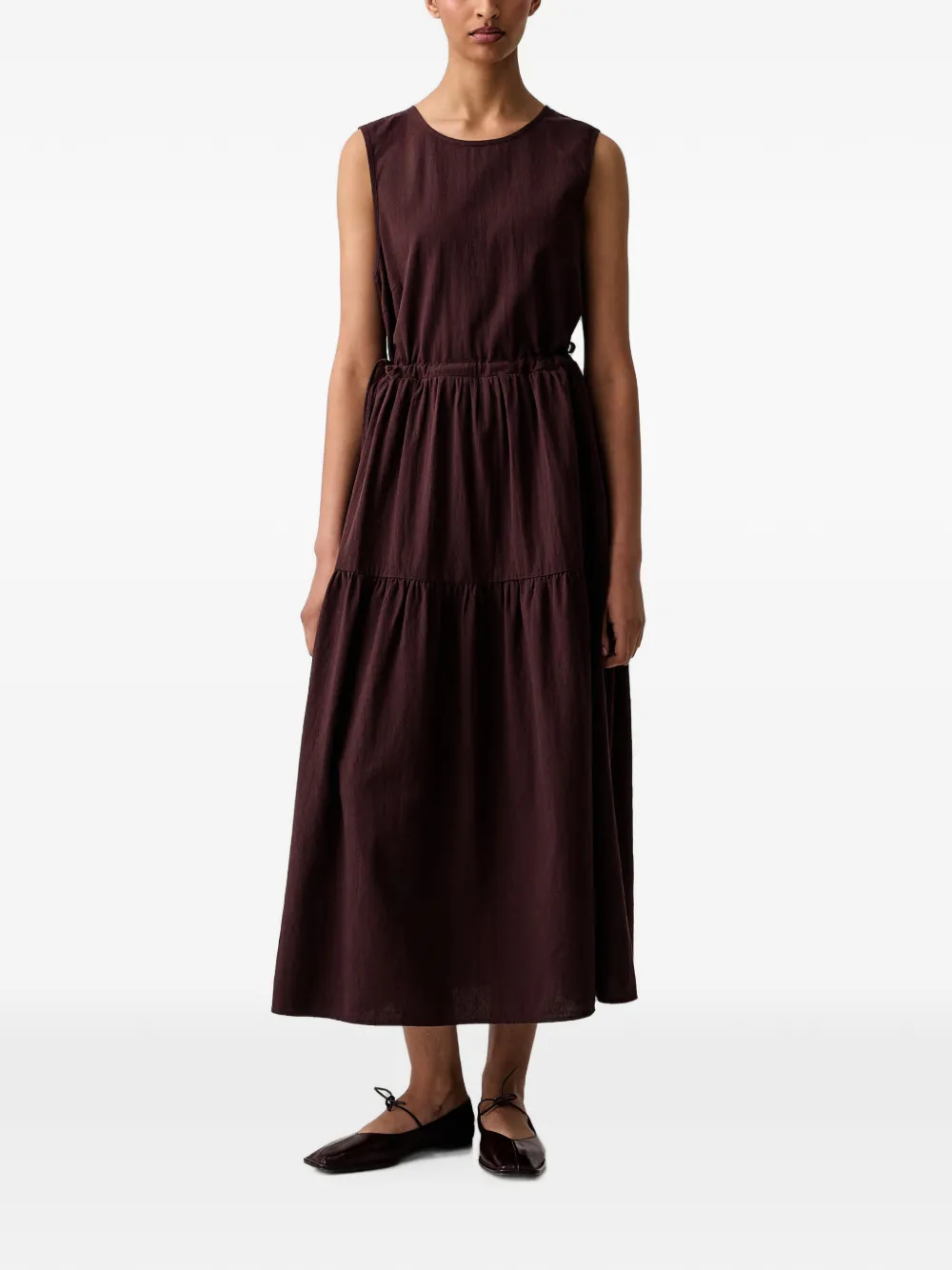 Marc O'Polo tiered sleeveless maxi dress - Viola