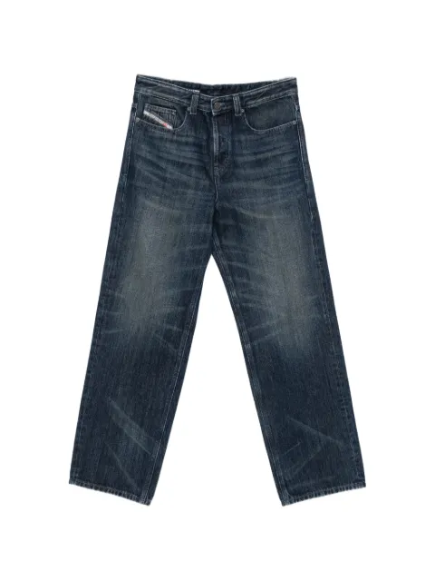 Diesel D-Macro-FSJ faded straight-leg jeans