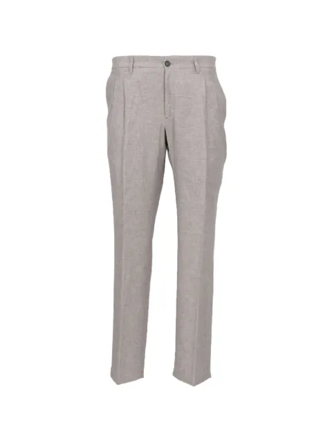 Isaia pleated tailored trousers