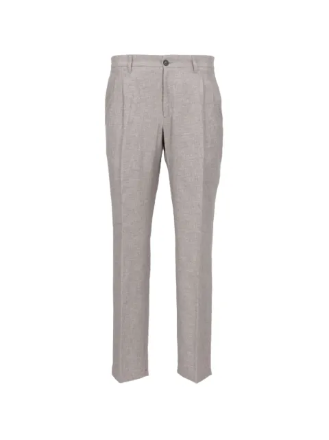 Isaia pleated tailored trousers