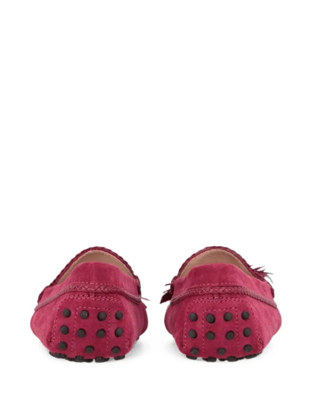 Tod's Gommino fringe-tassel loafers Roze