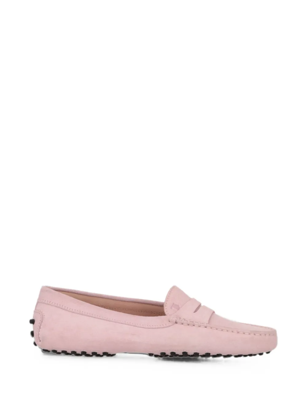 Tod's Gommino suede loafers Roze