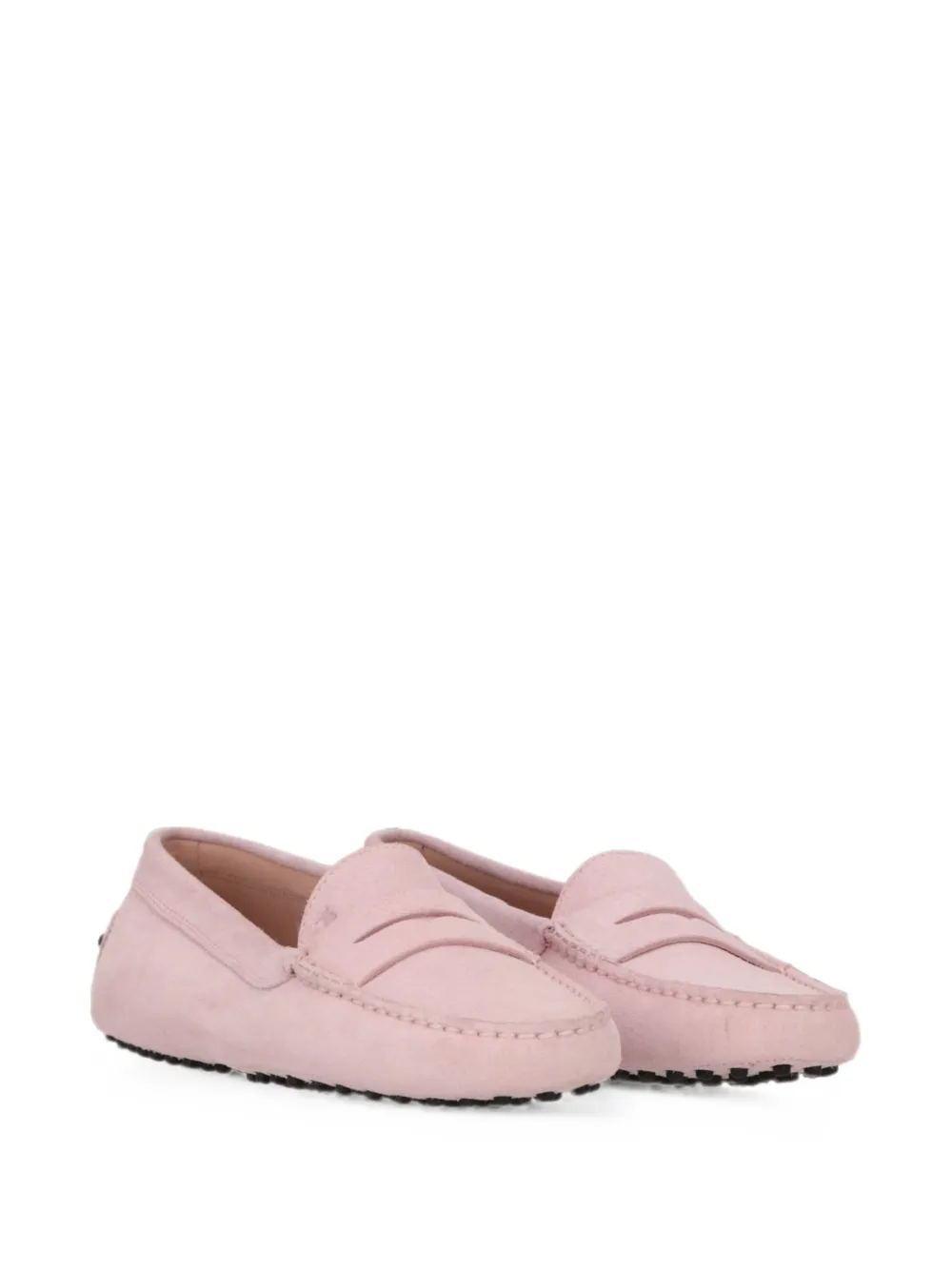 Tod's Gommino suede loafers Roze