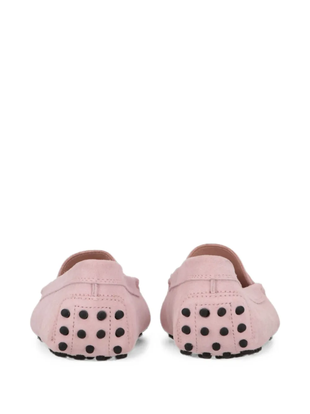 Tod's Gommino suede loafers Roze