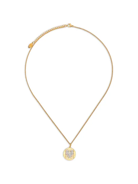 L'EIGHT STUDIO heart and coin necklace