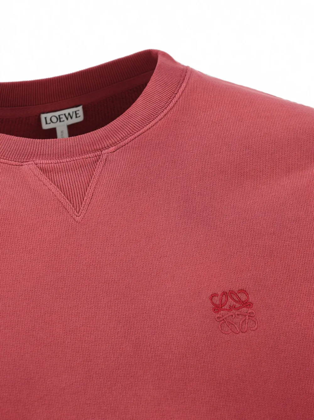LOEWE sweatshirt in cotton Rood