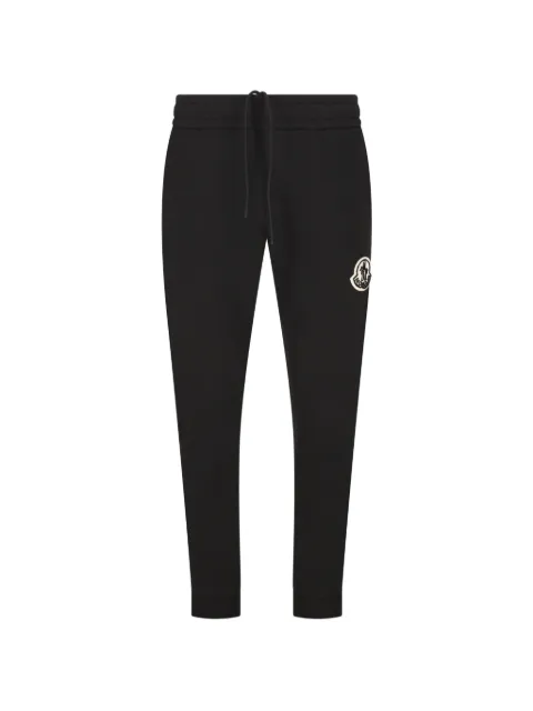 Moncler logo-patch drawstring track pants