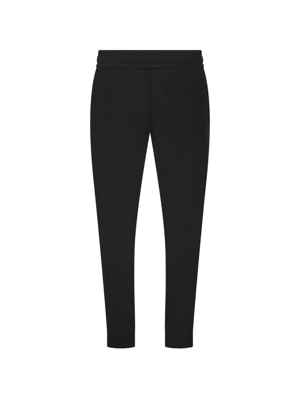 Moncler logo-patch drawstring track pants Zwart