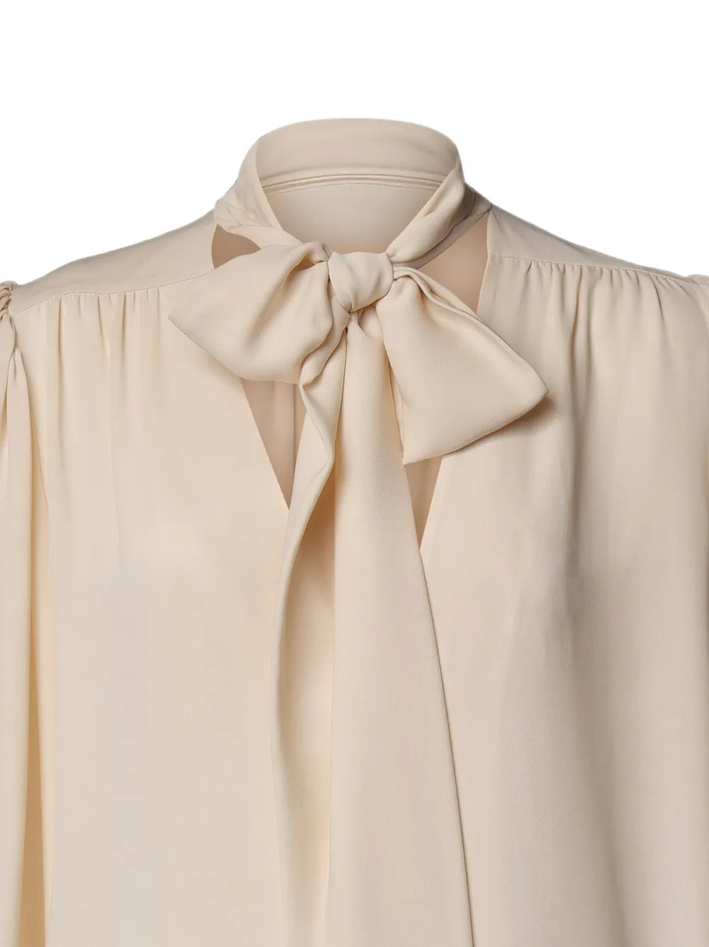 Valentino Garavani Zijden blouse Beige