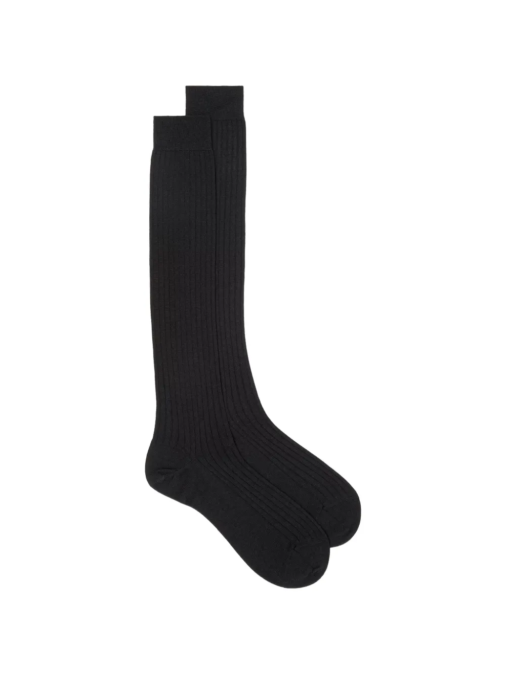 Loro Piana Sottile ribbed socks - Nero