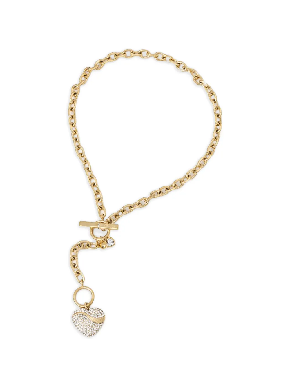 GUESS USA heart-pendant necklace - Gold